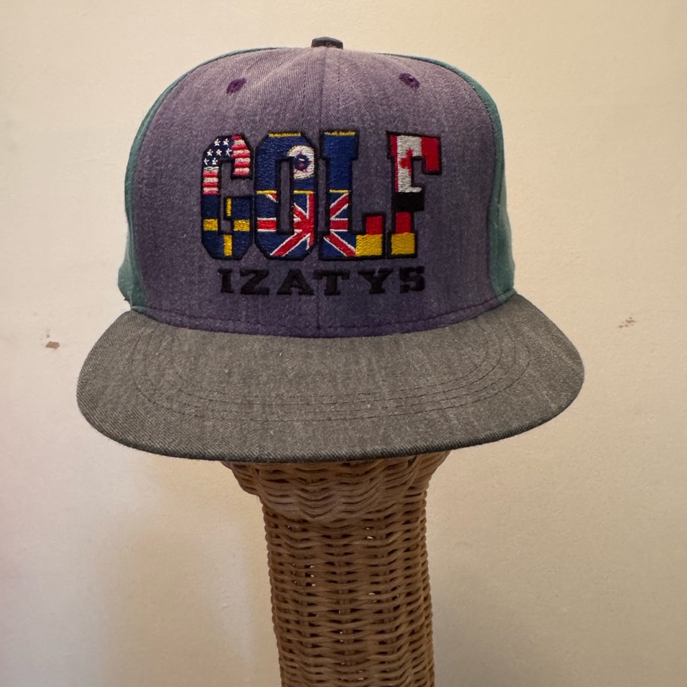 Colorful Golf Snapback Hat